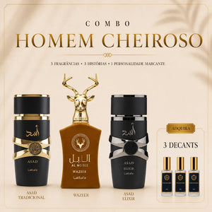 Combo Homem Cheiroso